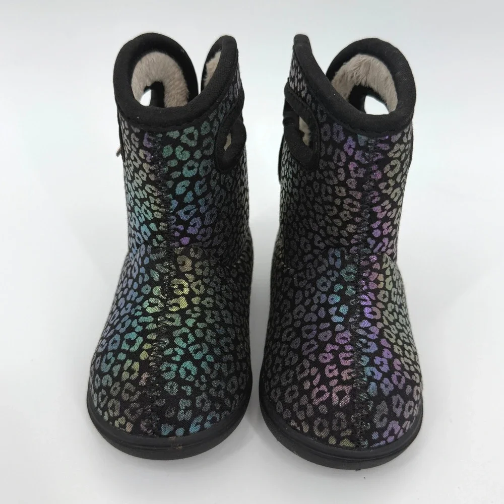 Bogs‎ Baby Leopard Pull On Boots Sz 5